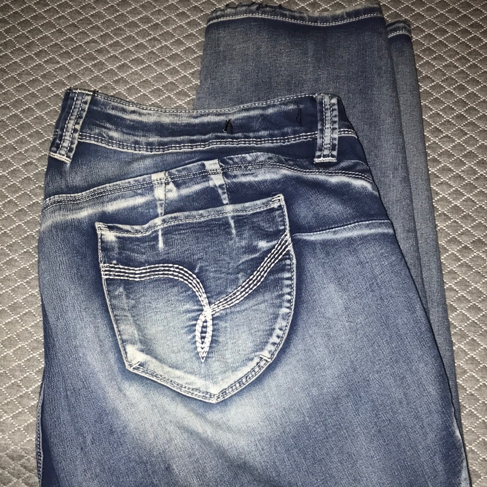 Wanna Better Butt? YMI Stylish Blue Women's Jeans Size 22